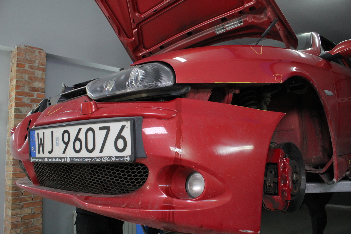 Alfa Romeo 156 GTA kosztorys napraw